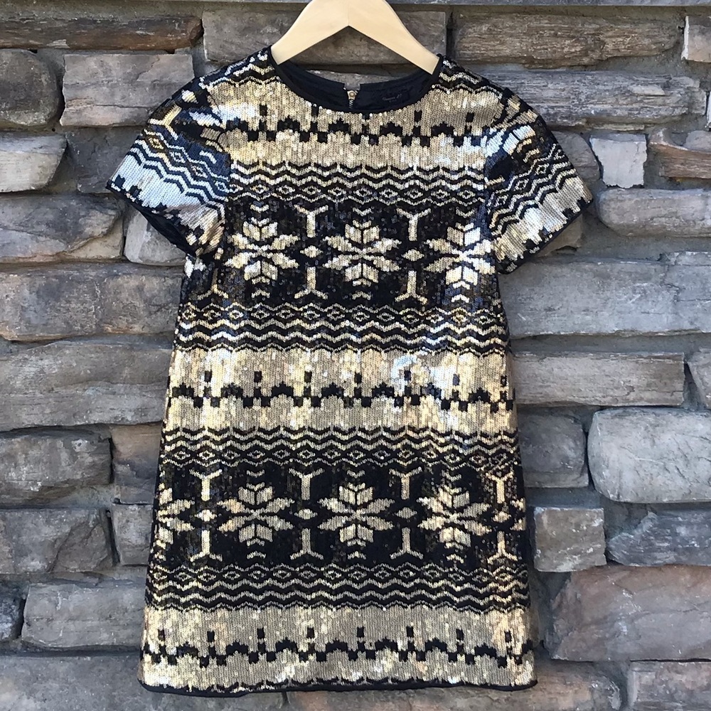 Forever 21 Girls Sequin Holiday Party Dress